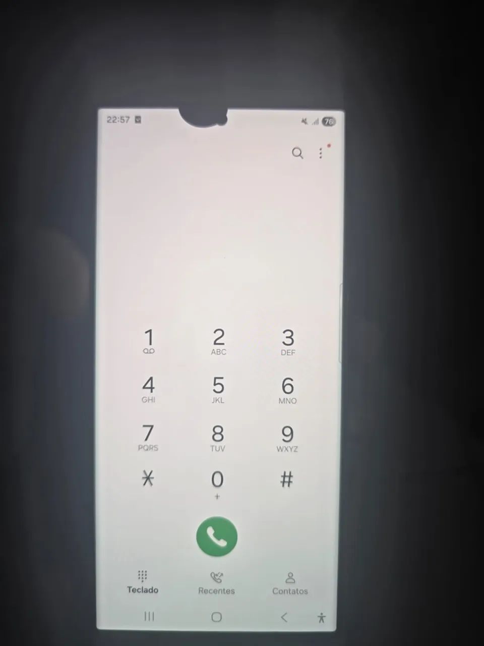 Tela Galaxy S23 Ultra com aro