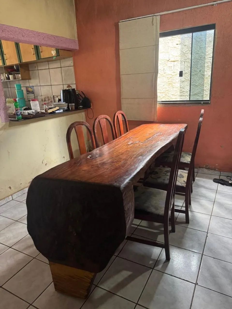 MESA DE MADEIRA MACIÇA À VENDA - Foto 5
