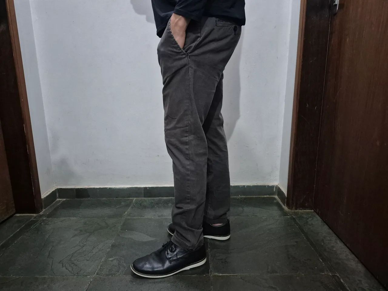 Calça Masculina Zara Tamanho: 38 - Foto 3