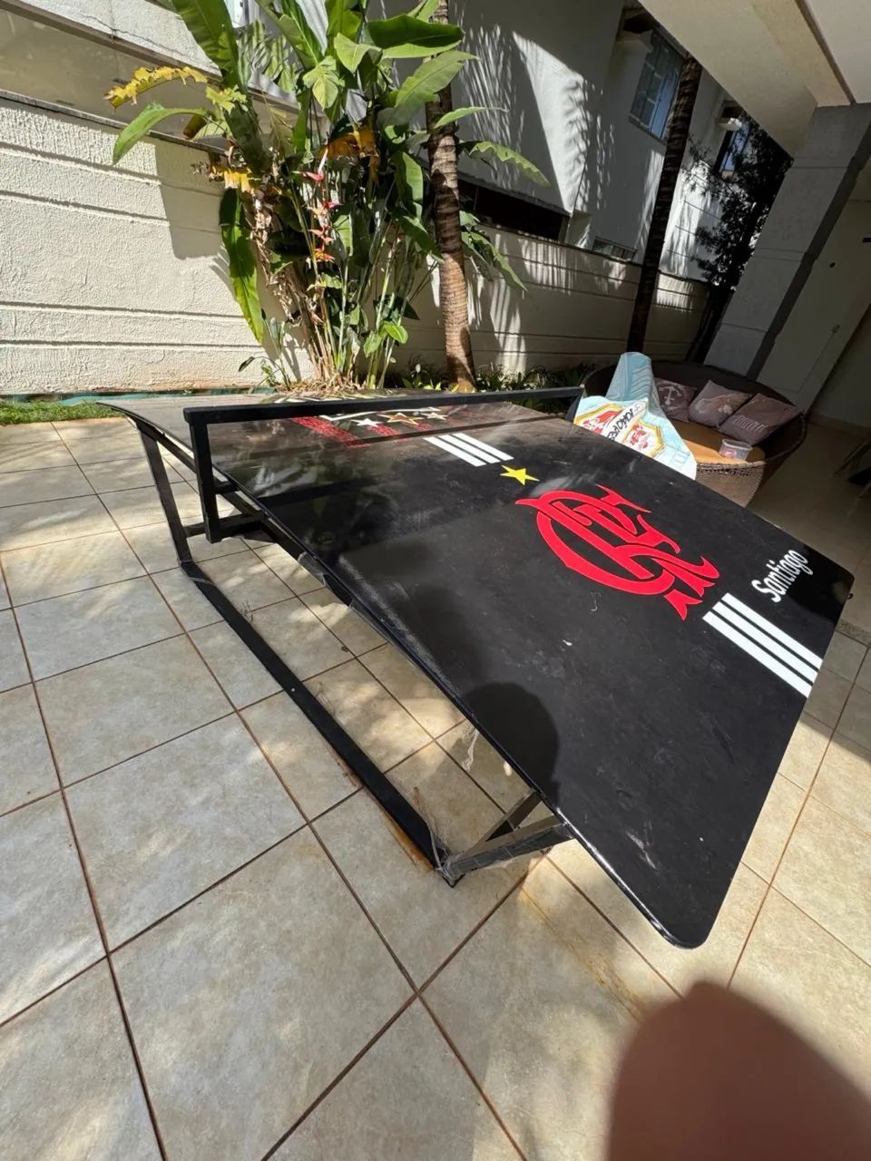 Vende mesa futmesa semi-nova Pouquíssimo uso