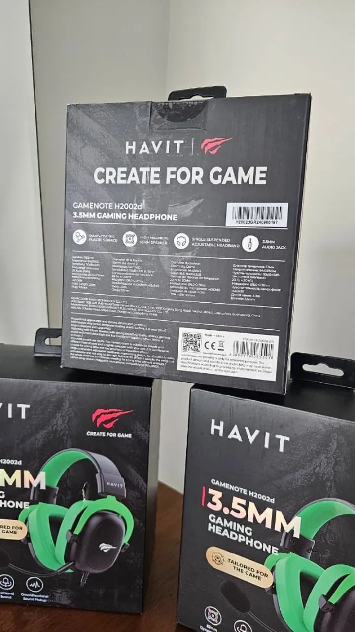 Headset Gamer Havit H2002D (Compatível com PC, XBOX ONE e PS4) - Foto 2