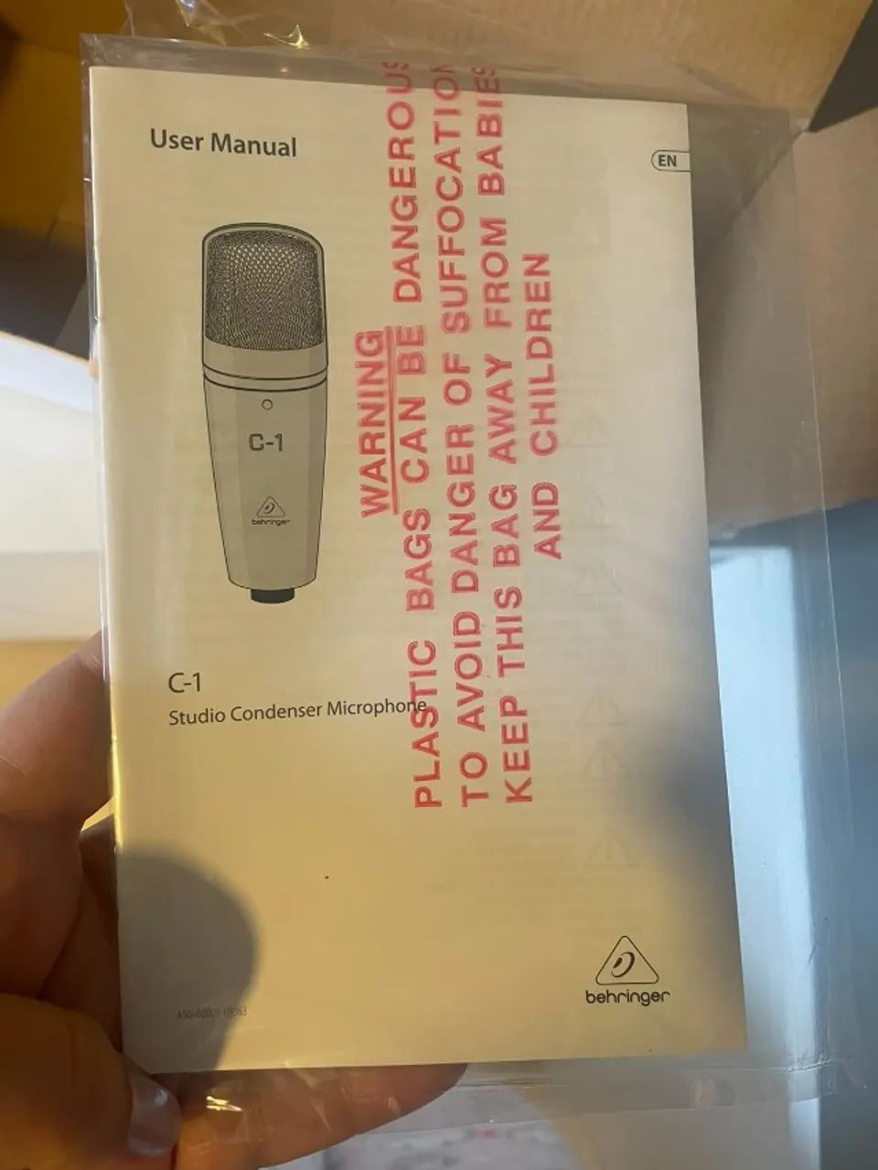 Microfone Condenser Behringer C-1 Studio Condenser - Foto 2