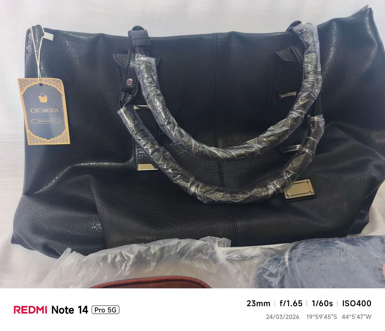 Bolsa feminina mais brinde.  - Foto 3