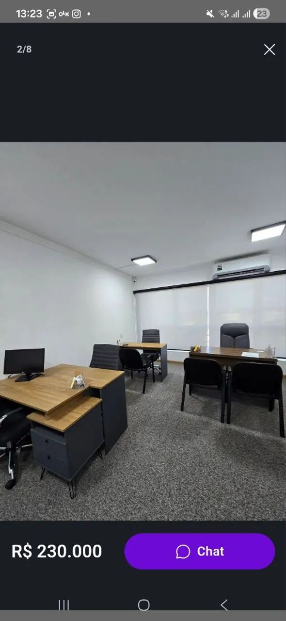 Excelente sala comercial no coração de SJC totalmente reformado - Foto 2