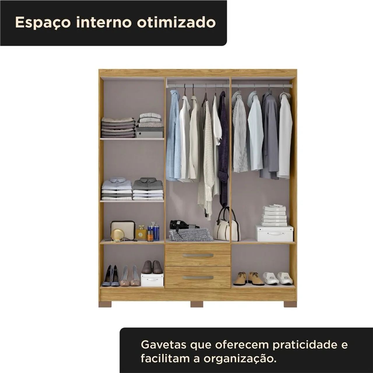 Guarda roupa parcelado no crediário  - Foto 4