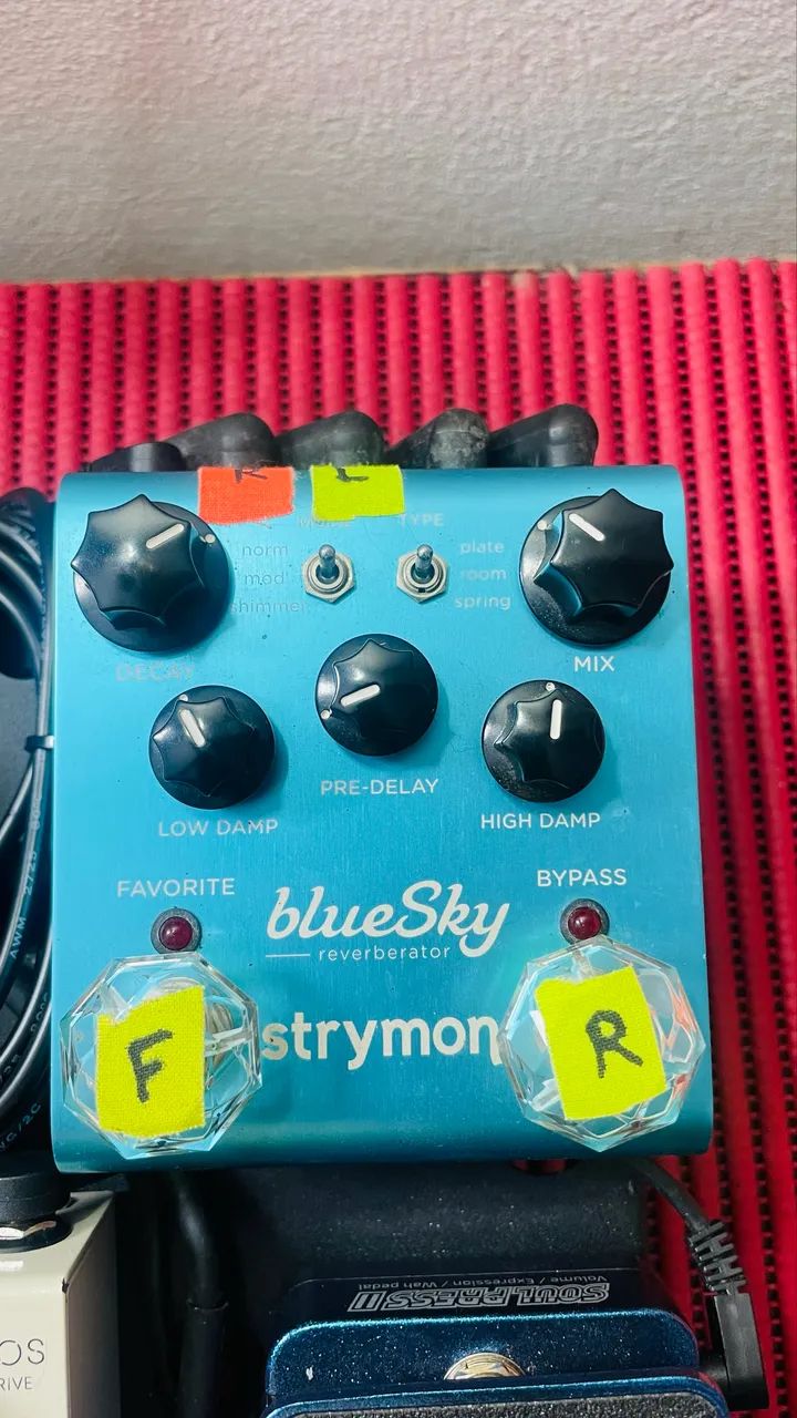 Pedal strymon bluesky reverb