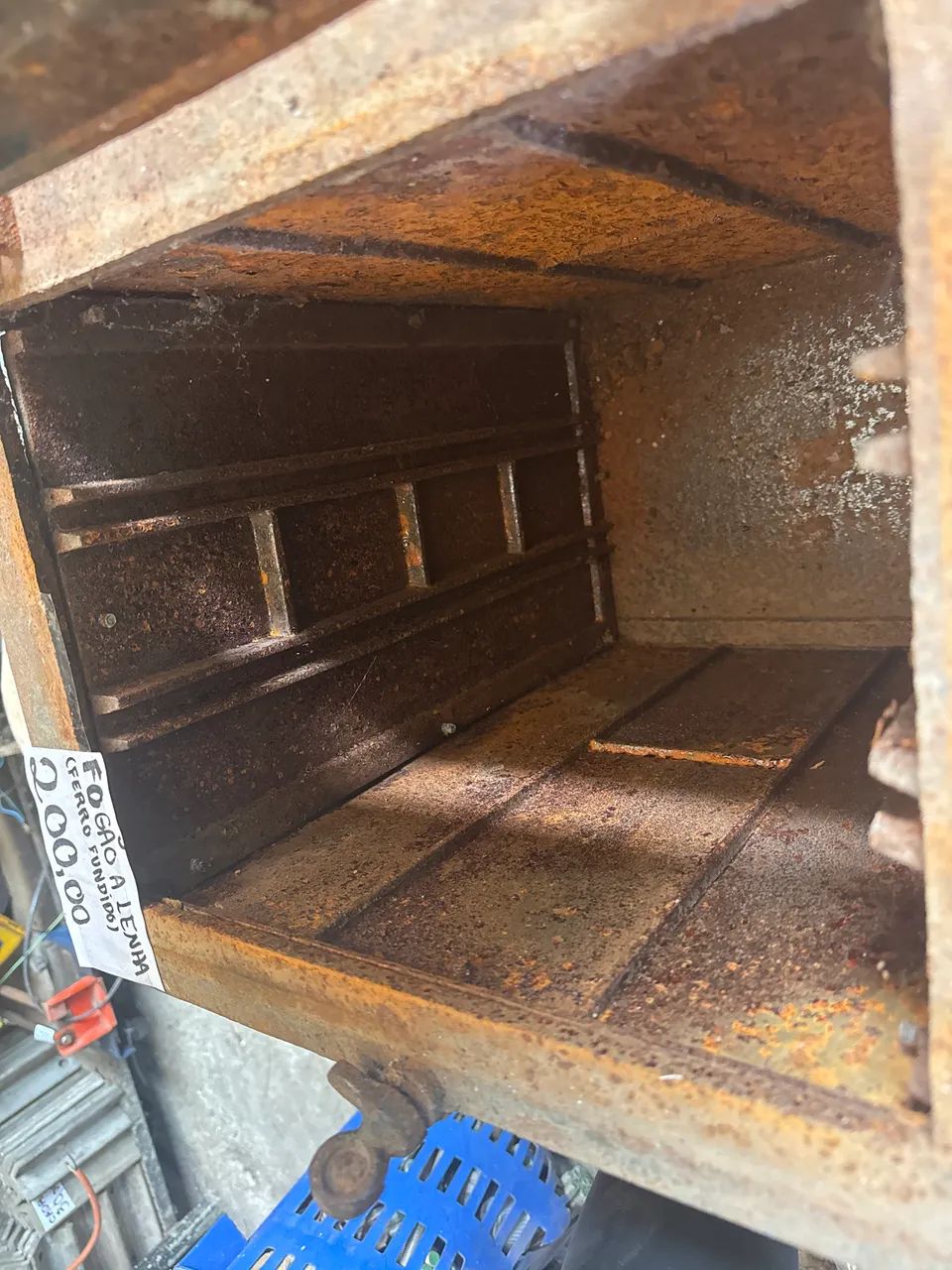 Forno ferro fundido antigo  - Foto 4