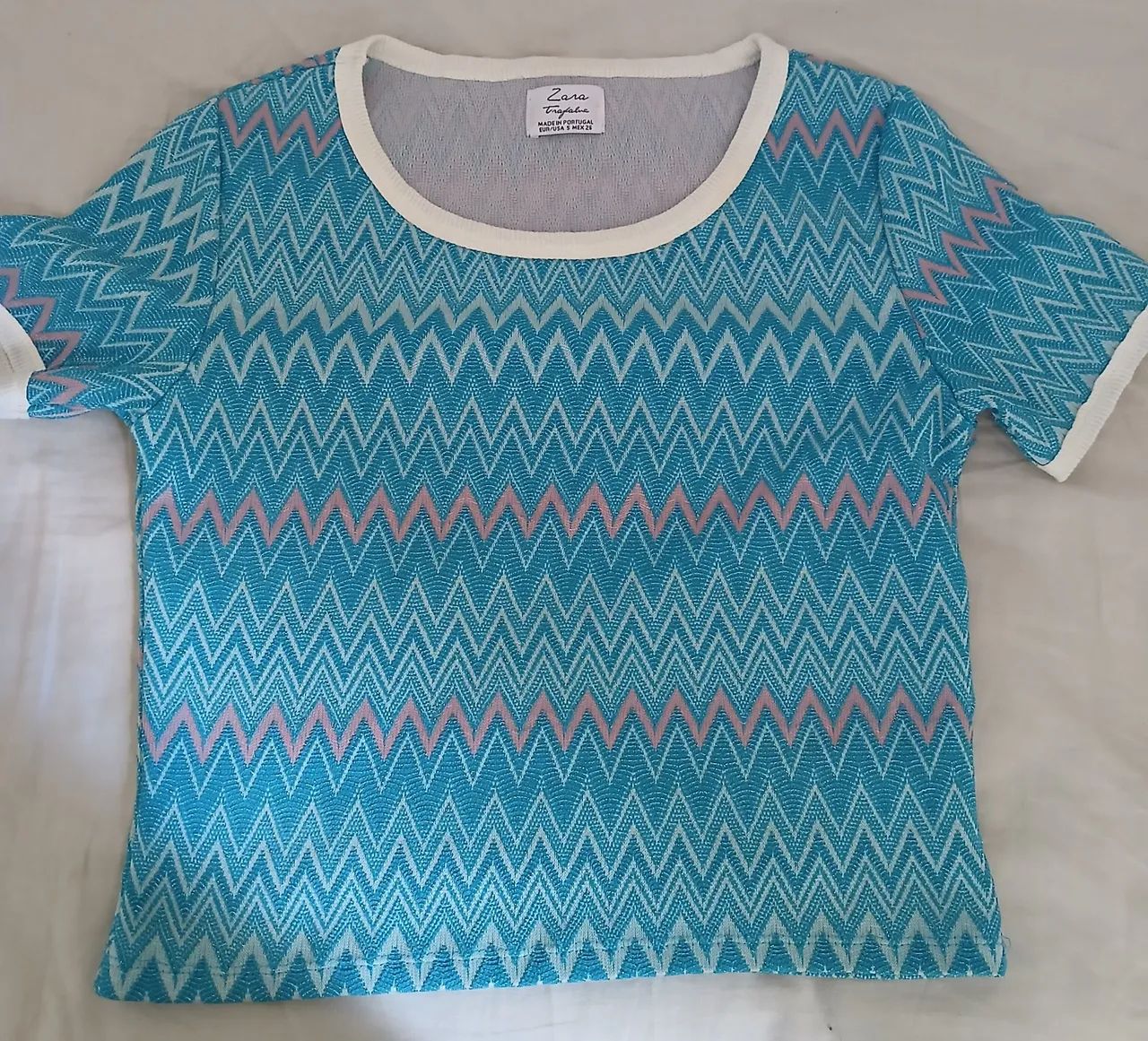 Blusa pouco usada da zara - veste PP - Foto 4