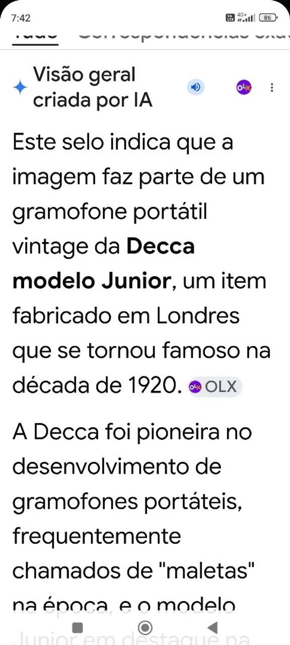 Peça de um gramofone,Leia: - Foto 5