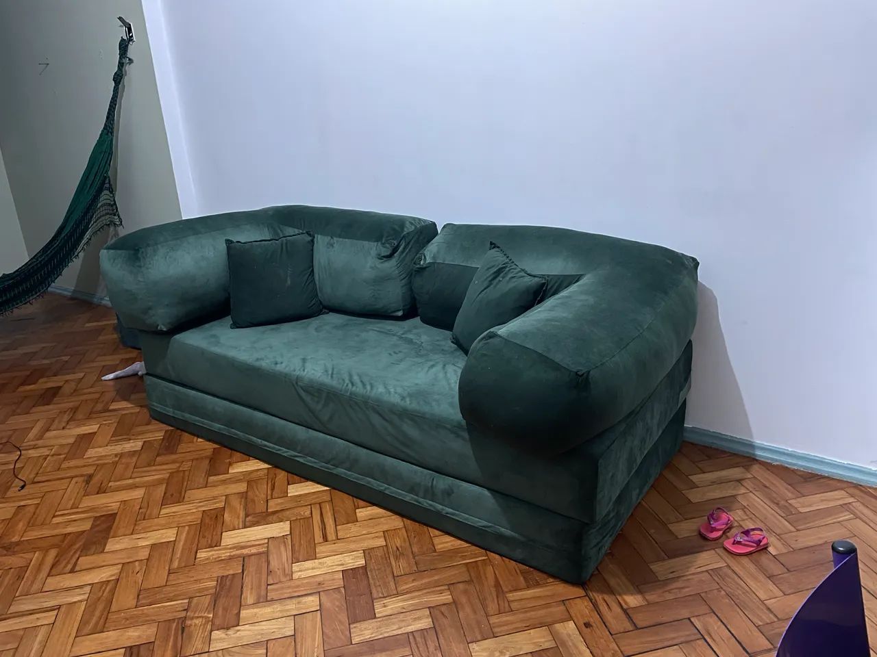 Sofá verde escuro (musgo) - Foto 2
