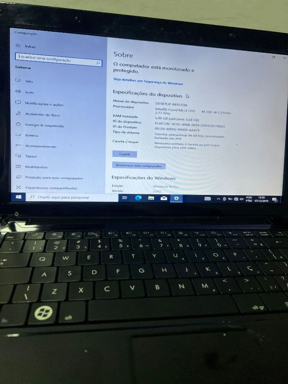 Notebook Intel i3 - Foto 4