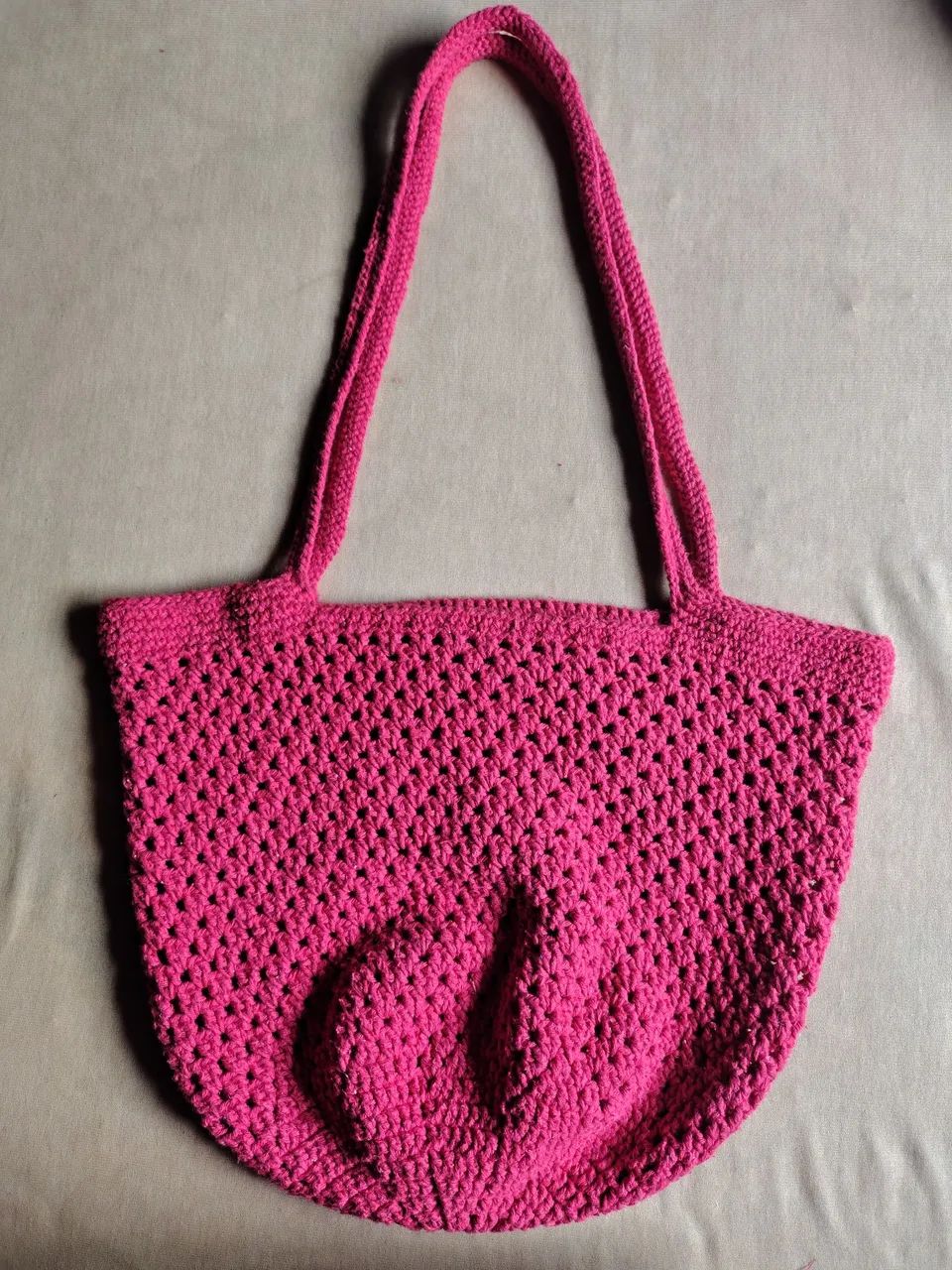 Bolsa Estrela em Crochê  - Foto 5