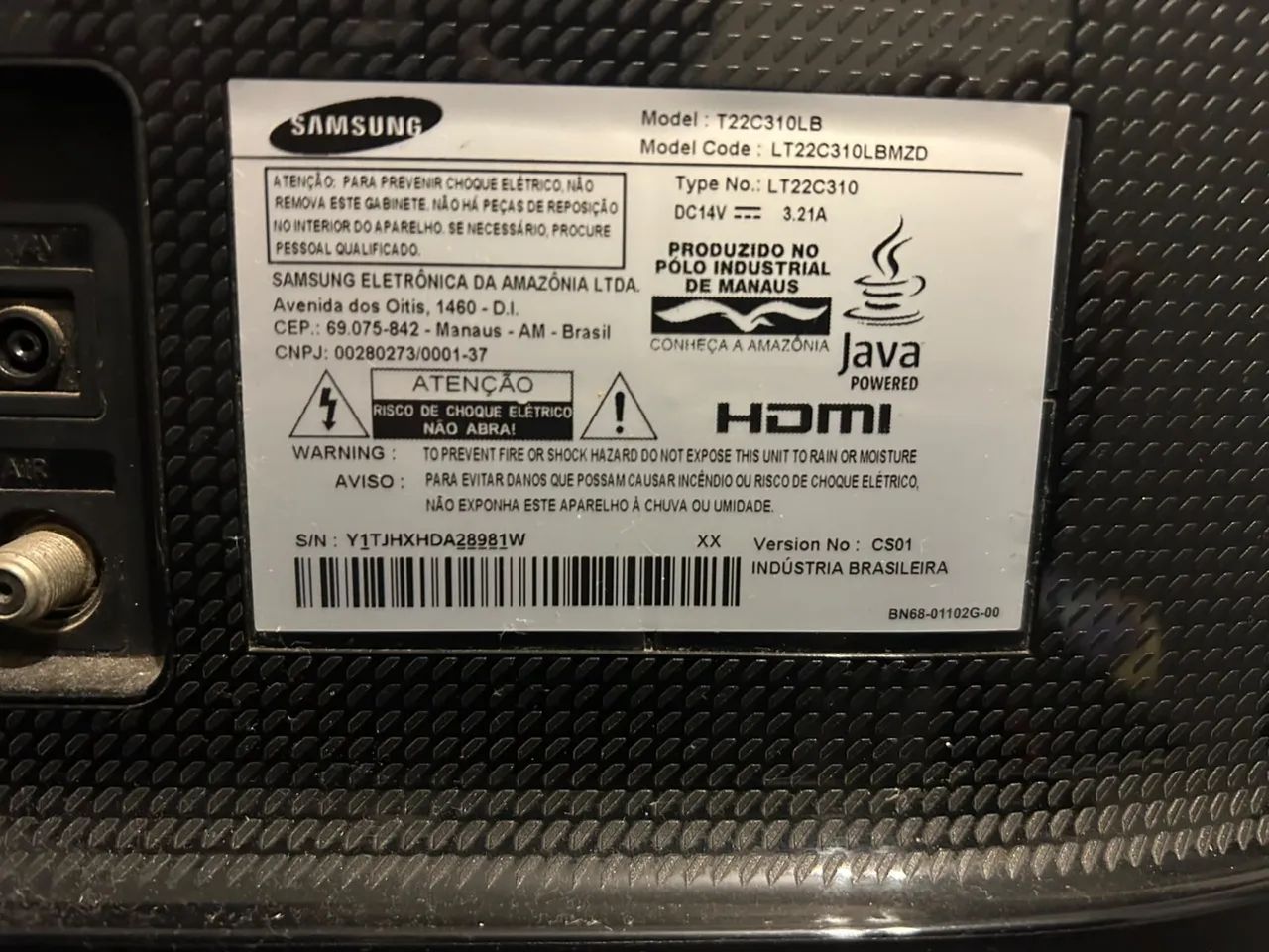 Monitor/tv samsung t22c310 21,5? - Foto 4
