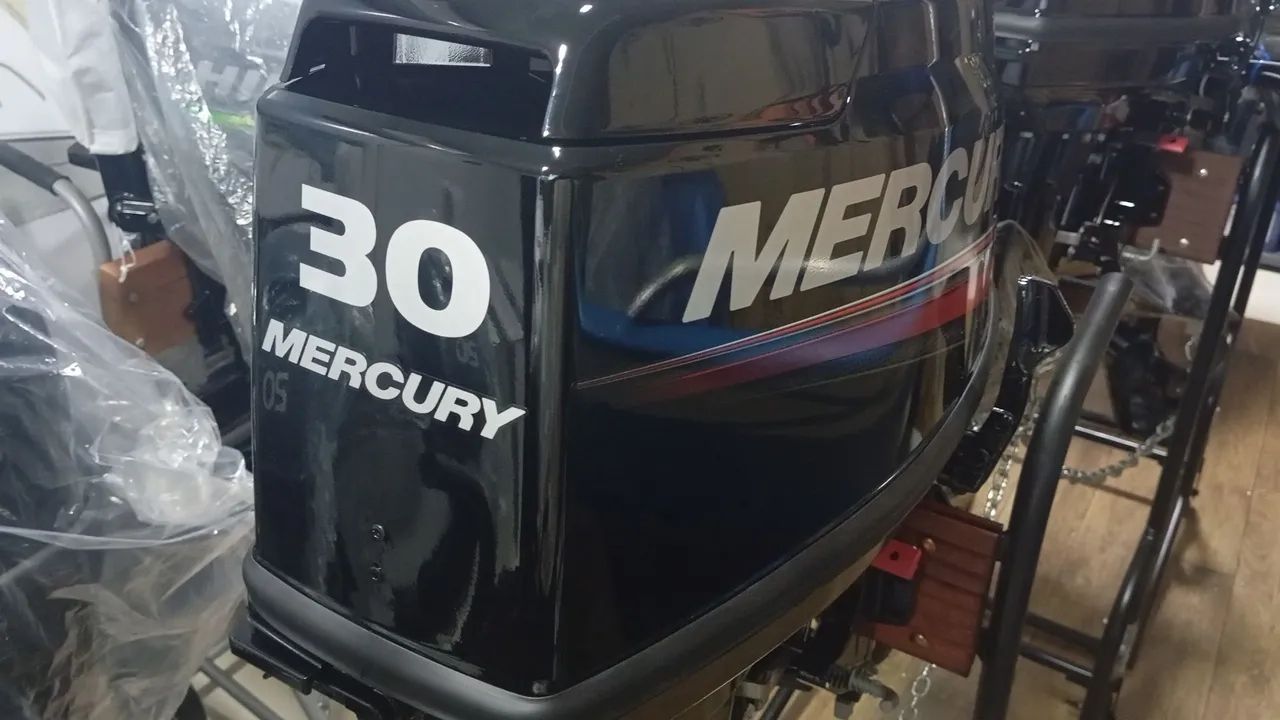 Motor de popa Mercury 15 e 30HP - 0Km - cartão de crédito, boleto e desconto no Pix - Foto 3