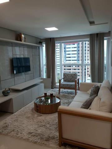 LF - Apartamento na ponta do farol vista mar / Porcelanato / 3 quartos 1 suíte - Foto 2