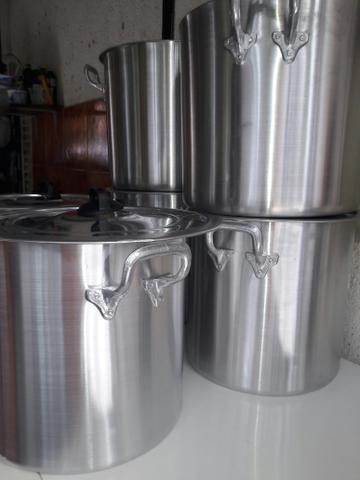 Caldeirão de aluminio 40 litro