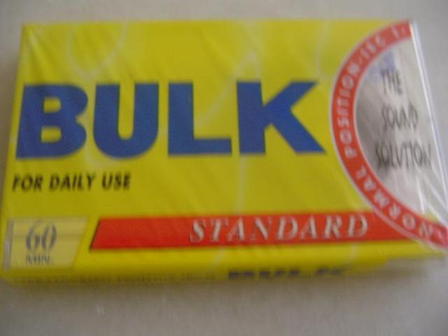Fitas K7 Cassete bulk 60min. type Normal sem uso Lacradas - Foto 4