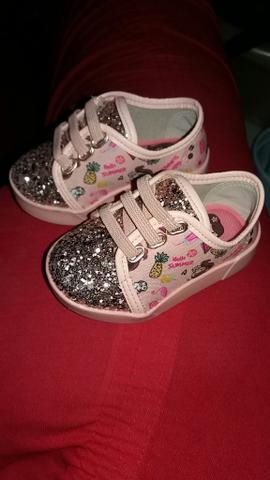 tenis infantil numero 17
