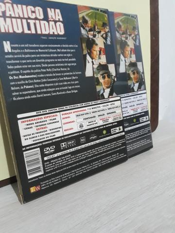 Pânico na multidão dvd original com luva - Foto 2