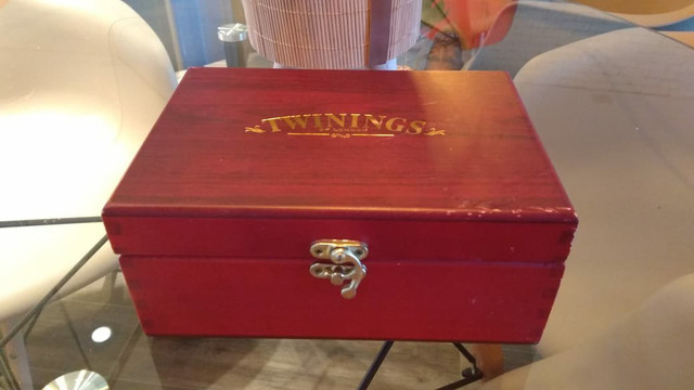 Caixa de Chá inglesa TWININGS LONDON Vintage - Foto 3