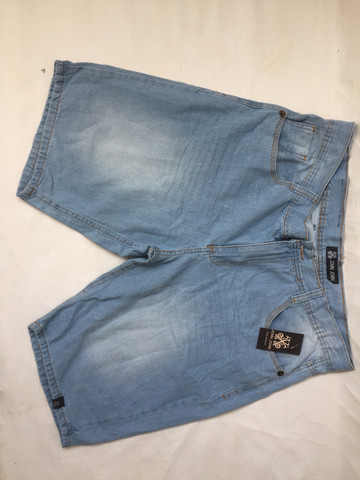 Bermuda jeans com elastano e bermuda de sarja preta - Foto 3