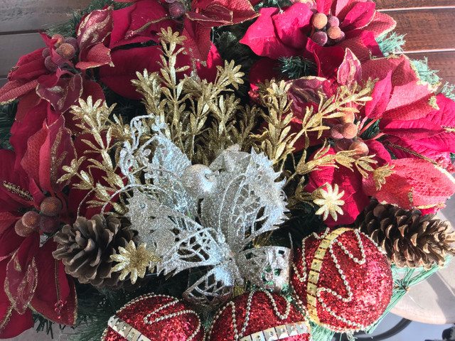 Guirlanda de Natal, Artesanal, Vermelho - Foto 5