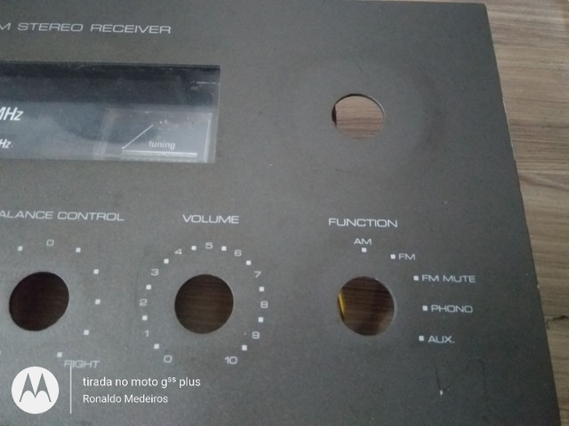 RECEIVER GRADIENTE S95 SO O PAINEL COMPLETO