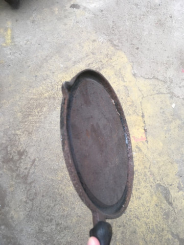 Frigideira de ferro antiguidade - Foto 4