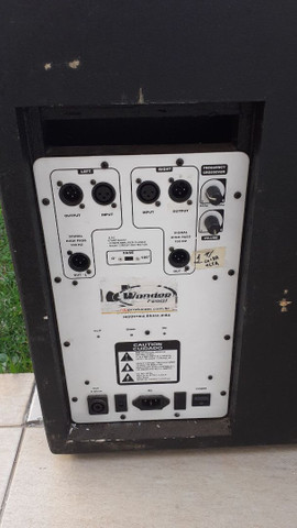 par sub ativo auto falante oversound g400 - Foto 2