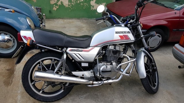 HONDA CB 400 II 1983 PLACA PRETA