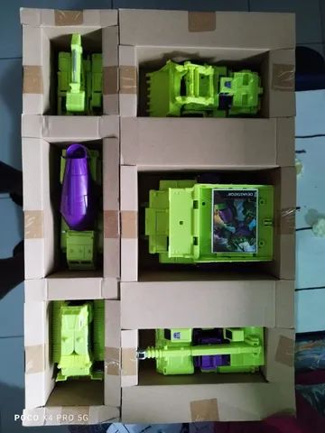 Transformers linha Combine Wars - Constructicons (Decepticons). - Foto 4