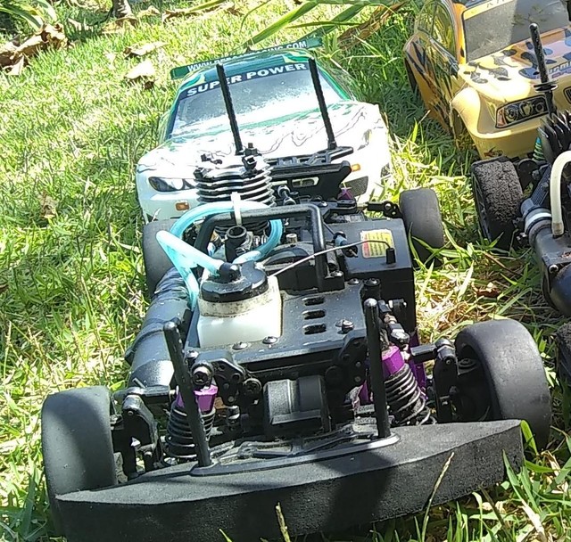 Automodelo Nitro completo com caixa 64661830494721122