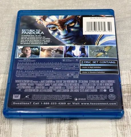 Blu-ray Avatar, 2 discos, Importado, c/ audio e legenda em português . - Foto 2