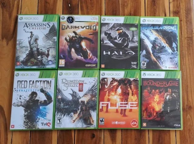 Jogos xbox 360 midia fisica  +395 anúncios na OLX Brasil