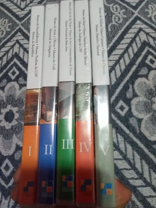 Conjunto de DVDs - Conheça os Museus Brasileiros  - Foto 2
