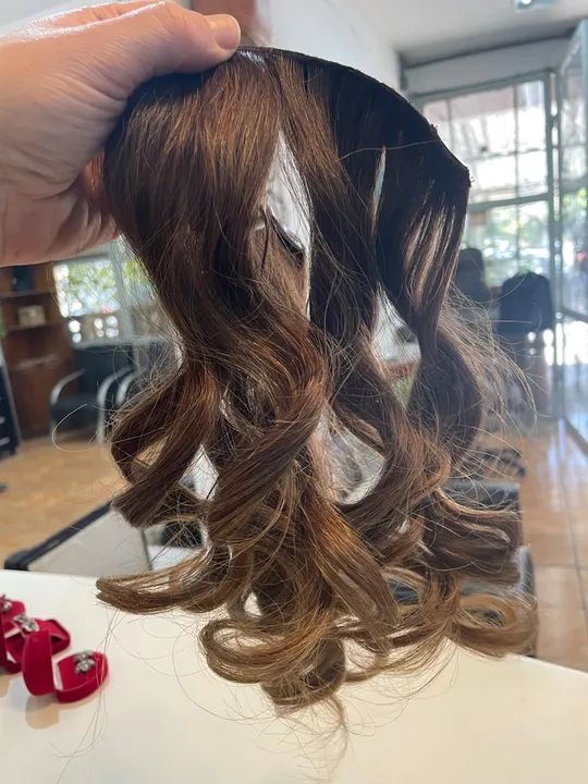 Cabelo faixa natural 