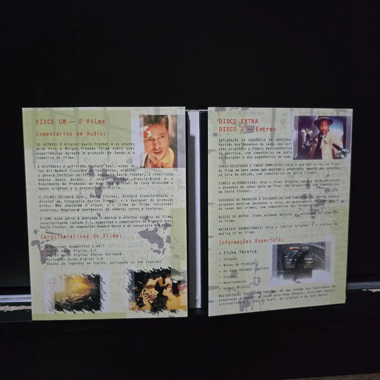 7 - Os Sete Crimes Capitais (Seven) - DVD - Foto 2