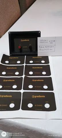 Gradiente master 100 ( 6 ADESIVADOS) - Foto 2
