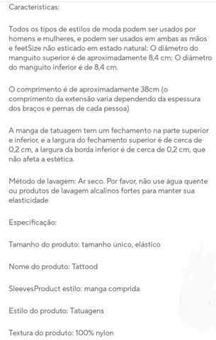 Manguito de tatuagem. - Foto 4