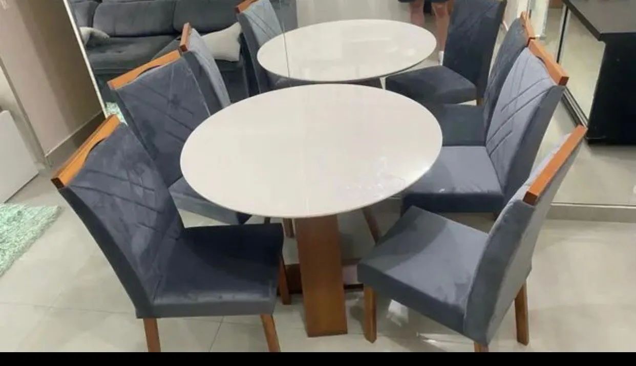 Mesa redonda nova pronto entrega 