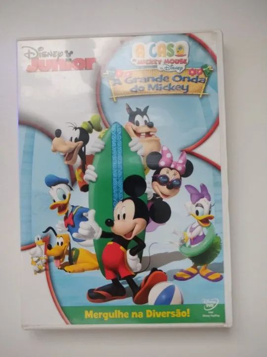 DVD A casa do Mickey Mouse - A grande onda do mickey