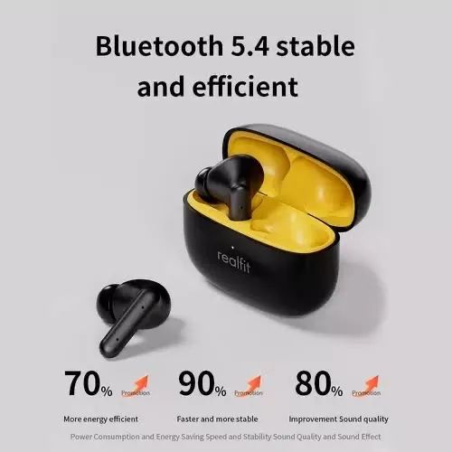Fone de Ouvido Realfit F3 Bluetooth com Cancelamento de Ruído - Foto 2