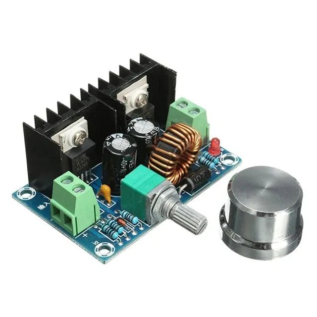 Módulo conversor XL4016E1, PWM Step Down, 4-40V a 1.25-36V, 8A, 200W, XH-M401, DC-DC - Foto 3