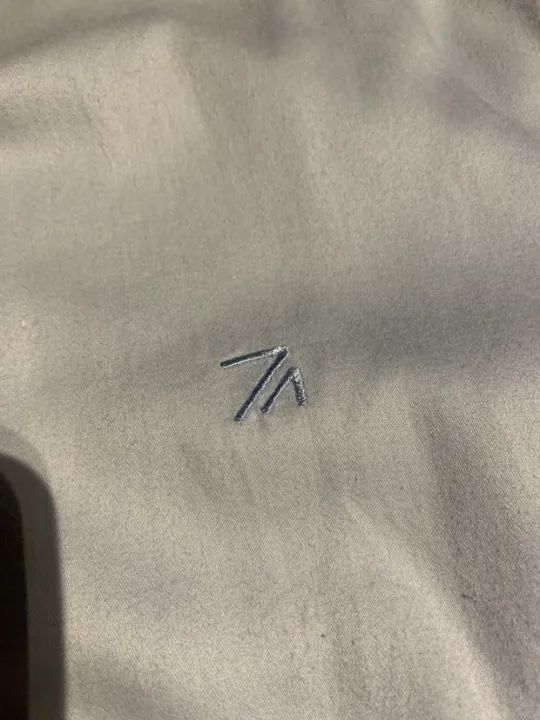 Camisa Social Masculina Ricardo Almeida Original Logo Bordado Azul Claro - Tamanho 41 / M - Foto 3
