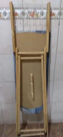 Tábua de passar roupas c/suporte (estampada) - Foto 3