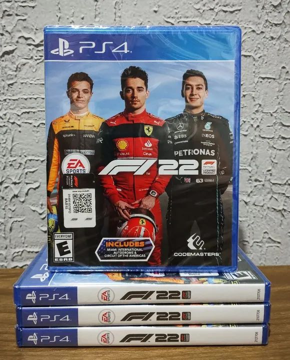 (Lacrado)F1 22 PS4 (Aceitamos seu jogo usado como pagamento)