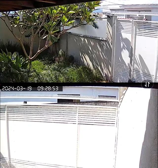 Câmera Wifi Duas lentes para monitoramento 2 em 1 - Foto 6