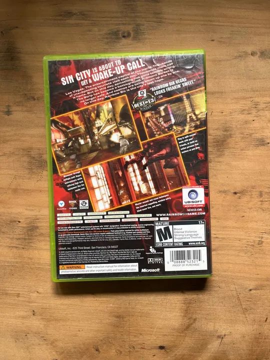 Jogo Xbox 360 rainbow six Vegas original - Foto 2