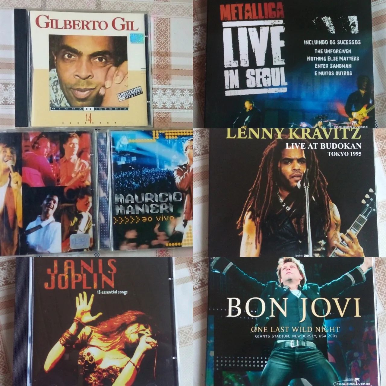 Cds nacionais e importados (rock, metal, pop, blues) - CDs, DVDs