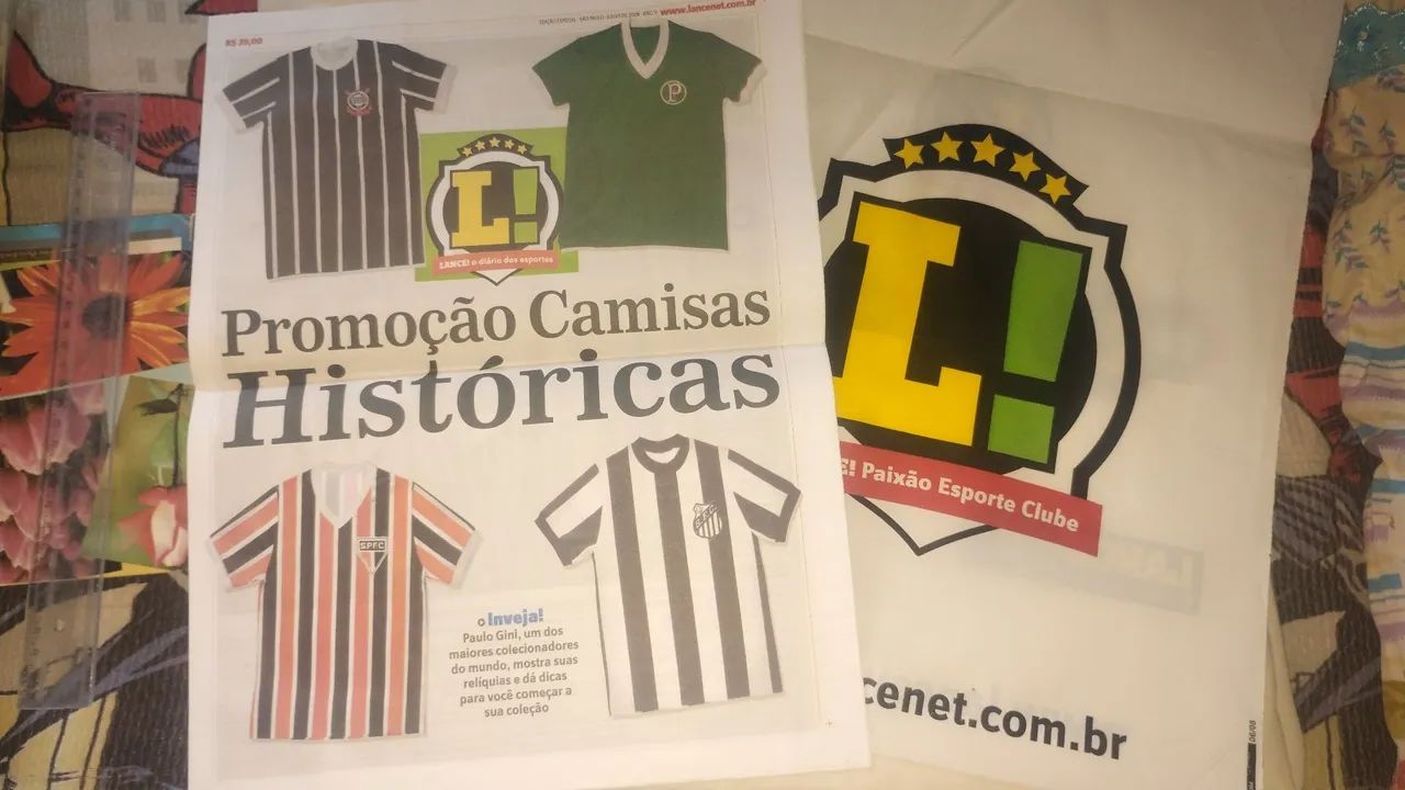 Camisas Históricas de Futebol - Pôster 